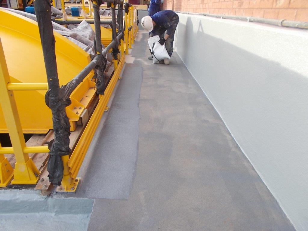 Sikalastic 525 system with anti-slip finish