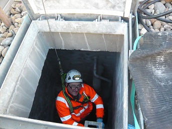 Cemementitious coating system at Dungeness B Power Station